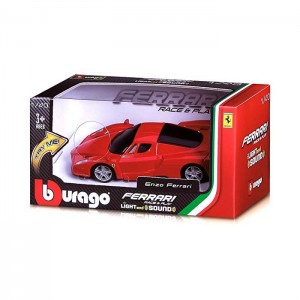 Bburago Ferrari Race & Play com Luz e Som